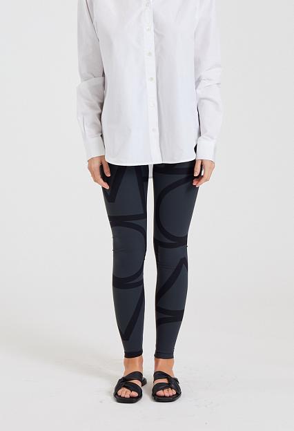 Toteme Monogram Leggings Black